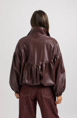 Giacca bordeaux FEDERICA BI