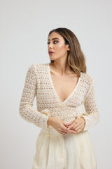 Cardigan crochet FEDERICA BI