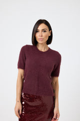 Maglioncino in ciniglia FEDERICA BI ( più colori )