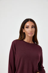 Maglia mano cachemire FEDERICA BI ( vari colori )