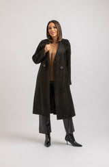 Cappotto nero FEDERICA BI