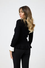 Maglia colletto FEDERICA BI ( più colori )