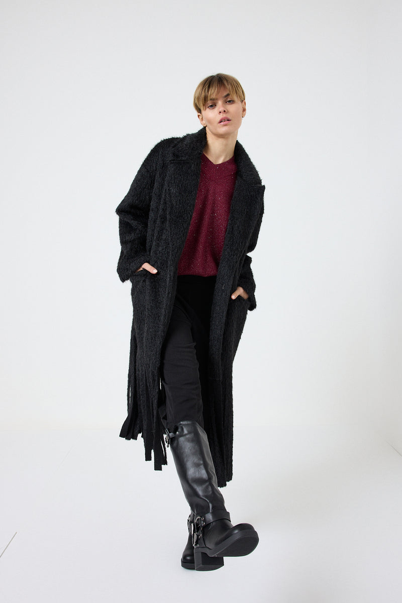 Anfibio nero borchiette FEDERICA BI