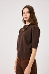 Maglia marrone FEDERICA BI