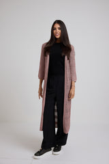 Cardigan laminato FEDERICA BI (due colori)