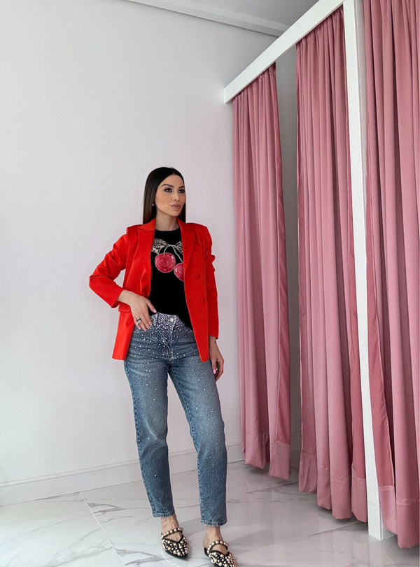 Denim cristalli FEDERICA BI