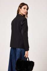 Blazer smoking nero FEDERICA BI