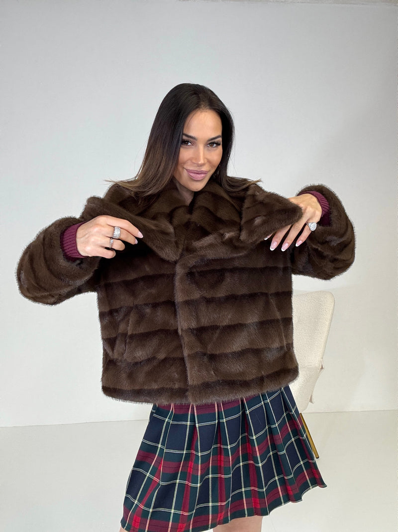 Ecovisone marrone FEDERICA BI
