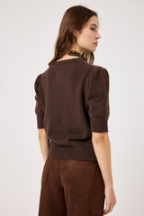 Maglia marrone FEDERICA BI