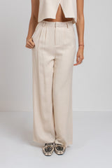 Tailleur beige bottoni FEDERICA BI