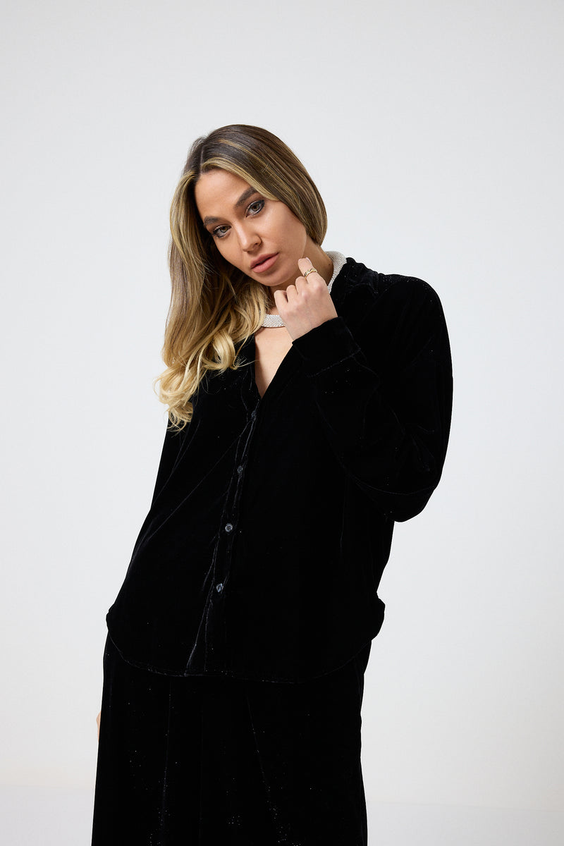 Camicia in velluto FEDERICA BI