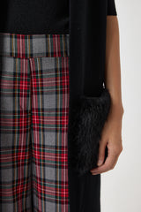 Gilet con tasca in ecofur FEDERICA BI ( vari colori )
