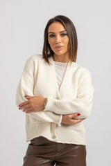 Cardigan lana e cachemire FEDERICA BI