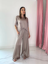 Completo viscosa e seta FEDERICA BI ( vari colori )