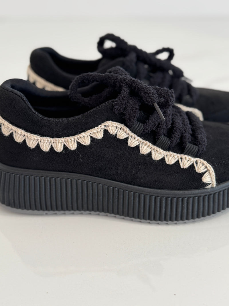Sneaker nera FEDERICA BI