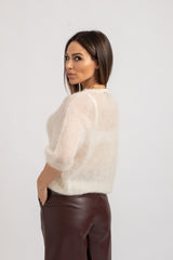 Maglia in mohair FEDERICA BI (due colori)