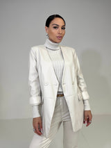 Blazer in ecopelle FEDERICA BI