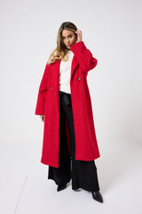 Cappotto rosso FEDERICA BI