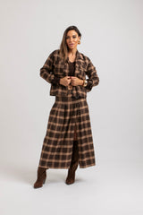Giacca tartan FEDERICA BI