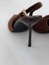 Sling back in ecocavallino FEDERICA BI ( vari colori )