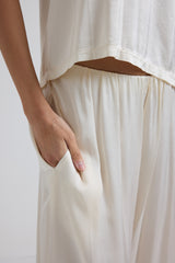 Pantalone morbido in seta FEDERICA BI (piu’ colori)