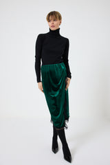 Gonna in velluto e pizzo FEDERICA BI ( più colori )