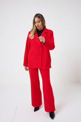 Pantalone rosso FEDERICA BI