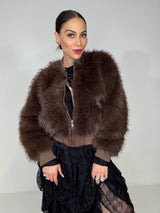 Giacca ECO marrone FEDERICA BI