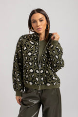 Cardigan zip macu FEDERICA BI