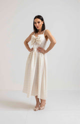 Abito FIOCCO beige (capsule DREAM) FEDERICA BI