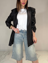 Denim azzurro cristalli FEDERICA BI