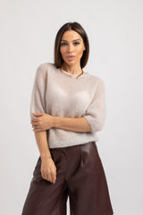 Maglia in mohair FEDERICA BI (due colori)