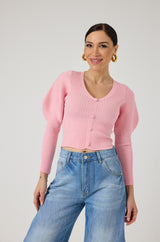 Maglia manica a sbuffo FEDERICA BI