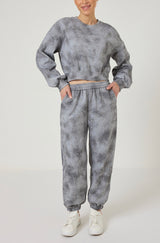 Tuta grigia tie and die FEDERICA BI