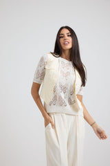 Gilet in cotone FEDERICA BI