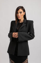 Blazer nero FEDERICA BI