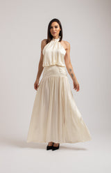 Abito avorio elegante FEDERICA BI
