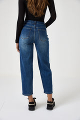 Denim blu elasticizzato charms FEDERICA BI