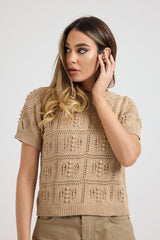 Maglioncino traforato FEDERICA BI