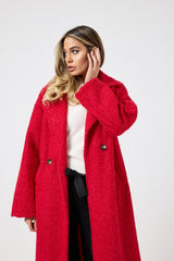 Cappotto rosso FEDERICA BI