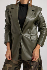 Blazer FEDERICA BI in ecopelle