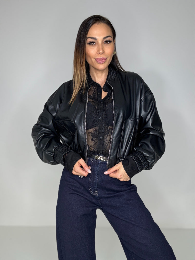 Giacca nera FEDERICA BI