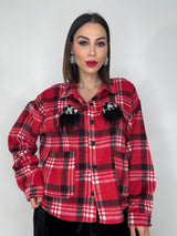 Camicia tartan spille FEDERICA BI