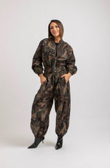 Completo in tecnico camouflage FEDERICA BI