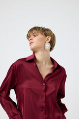 Camicia in raso FEDERICA BI ( più colori )