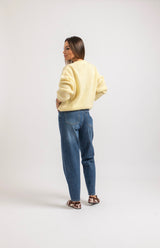 Maglione con colletto gioiello FEDERICA BI (due colori)