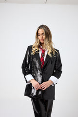 Tailleur nero in paillettes FEDERICA BI