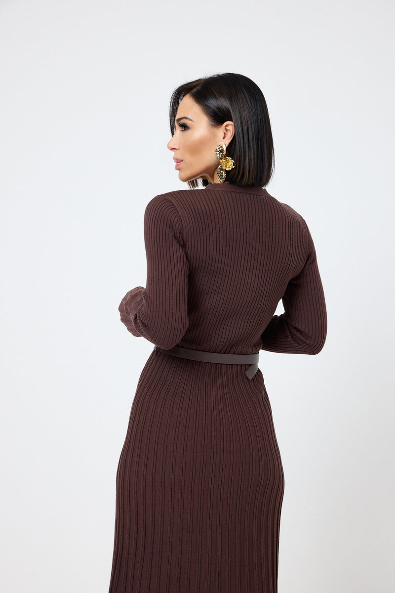 Abito con cintura FEDERICA BI ( vari colori )