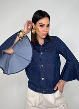 Camicia blu denim FEDERICA BI