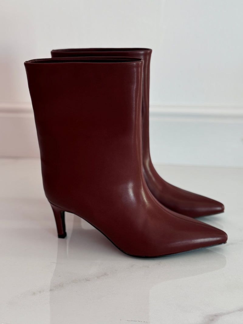 Tronchetto bordeaux FEDERICA BI